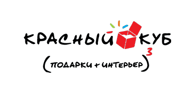 Логотип интернет-магазина Красный Куб