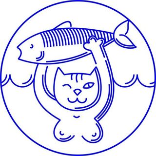 Логотип Русалочка любит суши