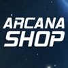 Логотип интернет-магазина Arcana Shop